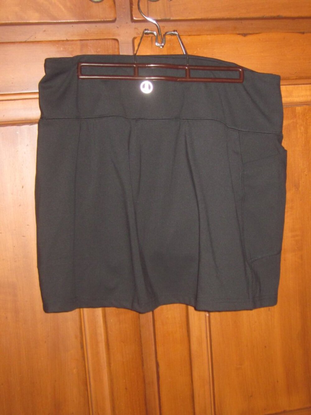 Lands End Black Skort Petite - Picture 2 of 4